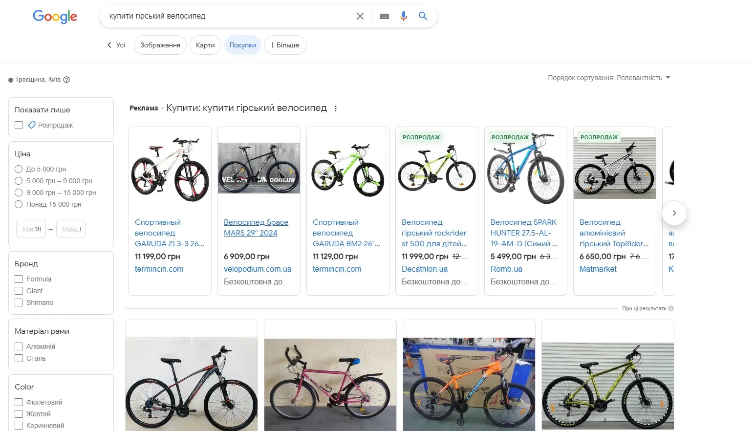 Що таке товарна реклама та оголошення Google Shopping